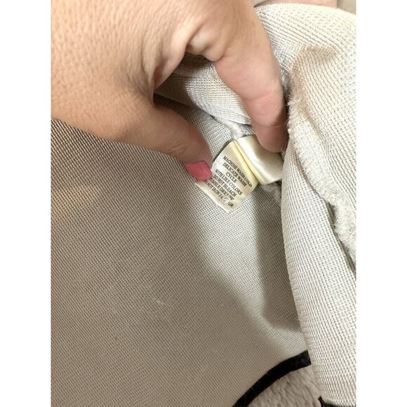 Dylan Clothing Los Angeles Womens Jacket Soft Faux Fur Snap Large Cream‎ Glam - Picture 11 of 12